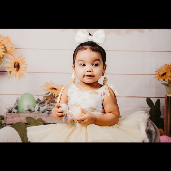 Easter tutu dress from belle threads!! - Picture 1 of 4